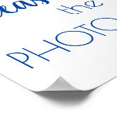 写真の枠に署名する | スクリプトのポスター ポスター (角)