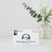 写真の標準的な白い終わりを用いる名刺 名刺 (スタンド正面)