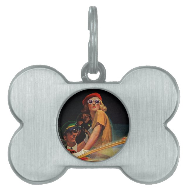 写真の機会 ペットネームタグ (正面)