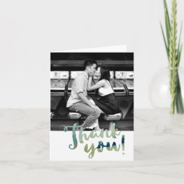 写真の水彩画は折るカード感謝していしています サンキューカード