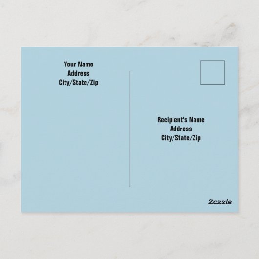 写真の海波の退職名前をカスタムする ポストカード (裏面)