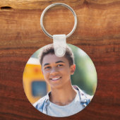 写真の男の子 キーホルダー (正面)