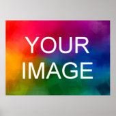 写真の画像をパーソナライズ独自の画像を作成 ポスター (正面)