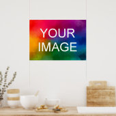 写真の画像をパーソナライズ独自の画像を作成 ポスター (キッチン)