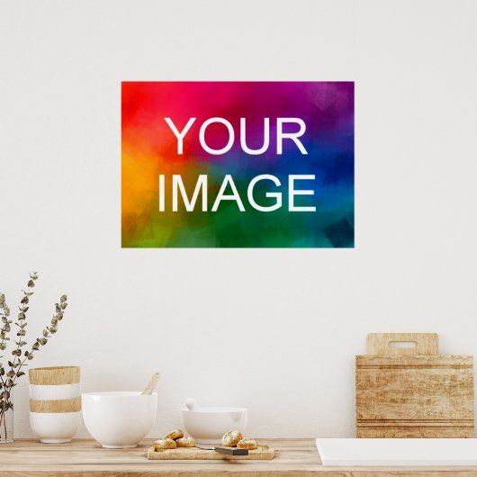 写真の画像をパーソナライズ独自の画像を作成 ポスター (キッチン)