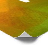 写真の画像をパーソナライズ独自の画像を作成 ポスター (角)