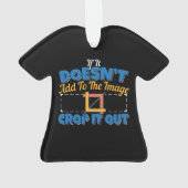 写真の画像編集 – Crop It Out引用文 オーナメント (裏面)