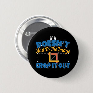写真の画像編集 – Crop It Out引用文 缶バッジ
