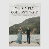 写真の発表が待ち遠し結婚かった (正面)