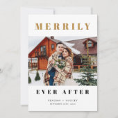 写真の発表後結婚も楽しく シーズンカード (正面)