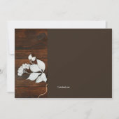 写真の発表日素朴を保存 案内状 (裏面)