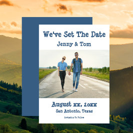 写真の発表日結婚を保存すカジュアルる セーブザデート