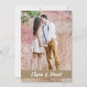 写真の発表日結婚を保存 セーブザデート (正面)