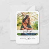 写真の発表日結婚を保存 ノートカード (正面)