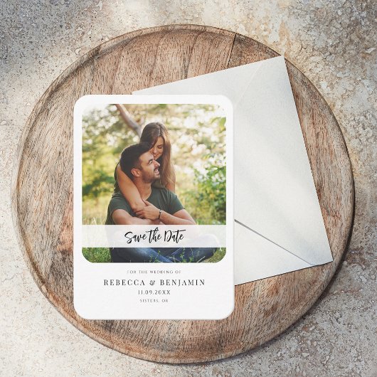 写真の発表日結婚を保存 ノートカード