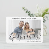 写真の神様2人にお願いする 現代の洗練された台本 招待状 (スタンド正面)