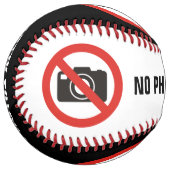 写真の禁止 ソフトボール (正面左)