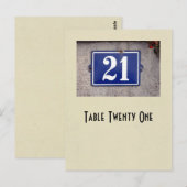 写真の第21テーブルカード ポストカード (正面/裏面)