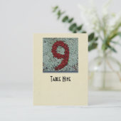 写真の第9テーブルカード ポストカード (スタンド正面)