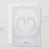 写真の結婚アナウンスカードの追加 シーズンカード (裏面)