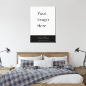 写真の結婚キャンバス印刷を追加する。 キャンバスプリント (インサイチュ (寝室))