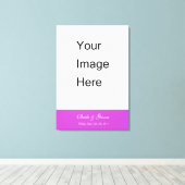 写真の結婚キャンバス印刷を追加する。 キャンバスプリント (インサイチュ (ウッドフロア))