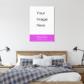 写真の結婚キャンバス印刷を追加する。 キャンバスプリント (インサイチュ (寝室))