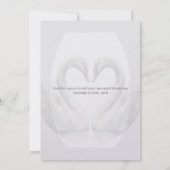 写真の結婚サンキューカードの追加 サンキューカード (裏面)