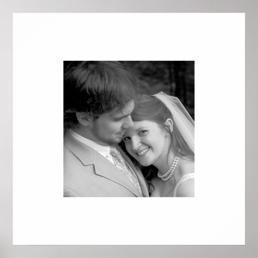 写真の結婚ポスター ポスター (正面)