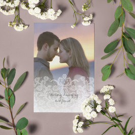 写真の結婚ヴィンテージHeirrome Damask招待状 招待状