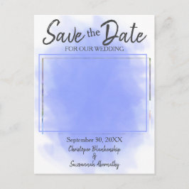 写真の結婚予告カスタム日を保存する 案内ポストカード