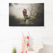 写真の結婚婚約パーティバナーの追加 横断幕 (インサイチュ)