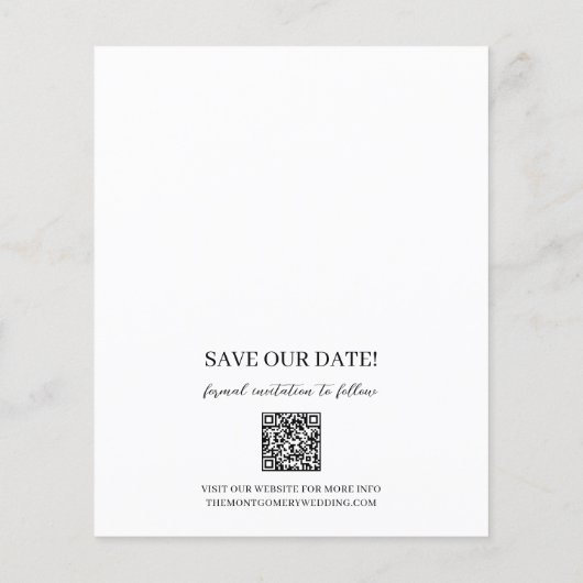 写真の結婚式の日付の保存 (裏面)