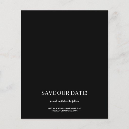 写真の結婚式の日付の保存 (裏面)