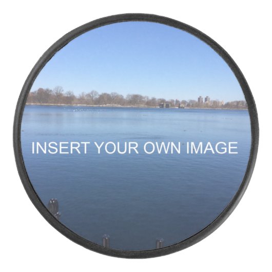 写真の編集パーソナライズされた可能 アイスホッケーパック (正面)