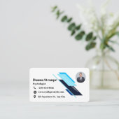 写真の編集 名刺 (スタンド正面)