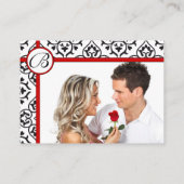 写真の縁ど対応Webサイトカードの横 エンクロージャーカード (裏面)