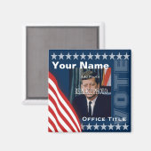 写真の置換 |キャンペーンマグネットテンプレート マグネット (正面/裏面)