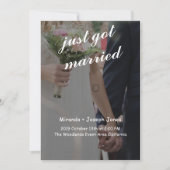 写真の背景 招待状 (正面)