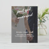 写真の背景 招待状 (スタンド正面)