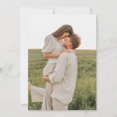 写真の背景 招待状 (正面)