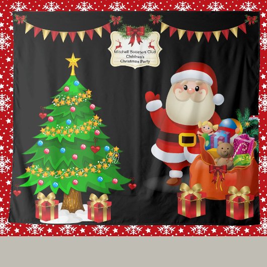 写真の自撮り背景クリスマスプレゼント文字 タペストリー