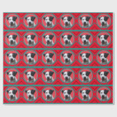 写真の色伝統的アステカ青 – ターコイズ ラッピングペーパー (フラット)