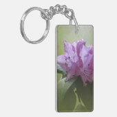 写真の花のキーホルダーを加えて下さい キーホルダー (正面左)