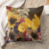 写真の花 クッション (ブランケット)