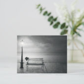 写真の芸術の黒く及び白いアール・デコ、ヴィンテージ、記憶 ポストカード (スタンド正面)