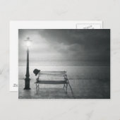 写真の芸術の黒く及び白いアール・デコ、ヴィンテージ、記憶 ポストカード (正面/裏面)