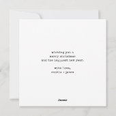 写真の見た目 |メリークリスマス シーズンカード (裏面)