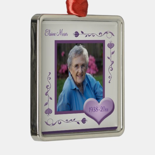 写真の記念のクリスマスの記念品のオーナメント メタルオーナメント (右)