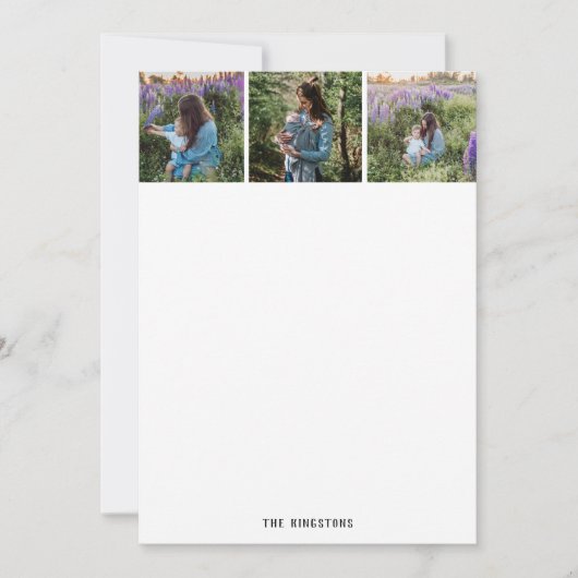 写真の記憶サンキューカード サンキューカード (正面)